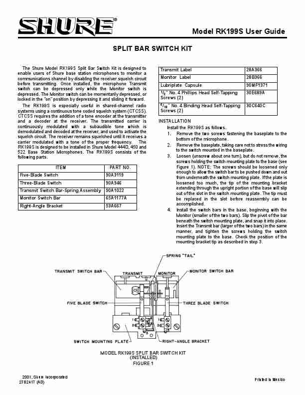 Shure Switch RK199S-page_pdf